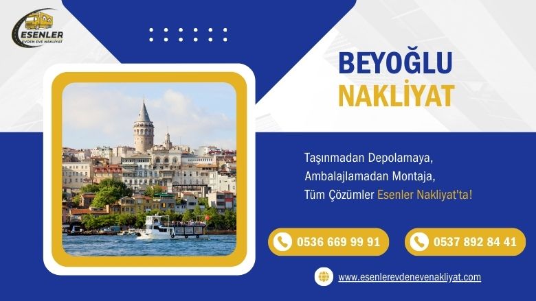 Beyoğlu Evden Eve Nakliyat
