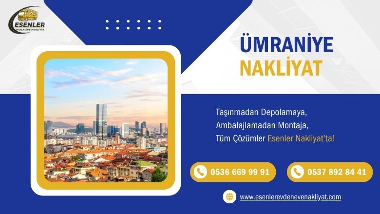 Ümraniye Evden Eve Nakliyat