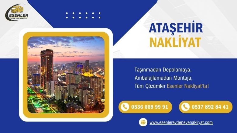 Ataşehir Evden Eve Nakliyat