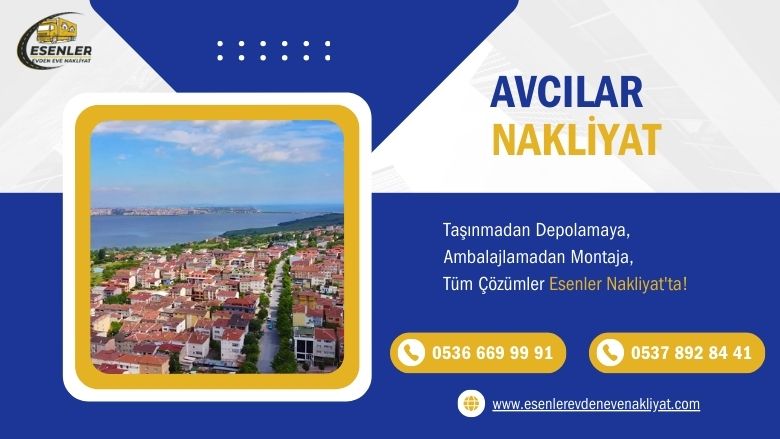 Avcılar Evden Eve Nakliyat